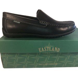 Eastland Men Black Leather Loafer Size 10 D